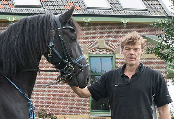 Dutch farrier Douwe Dokter